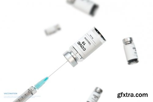 Vaccination coronavirus vaccine covid 19 Mockup