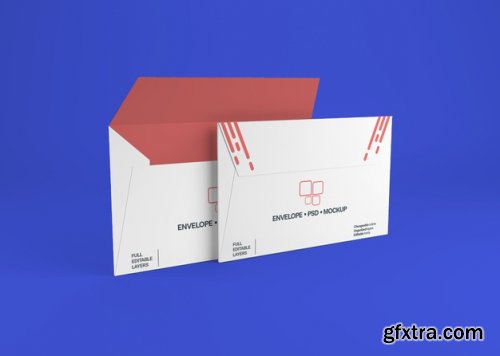 Realistic envelope mockup