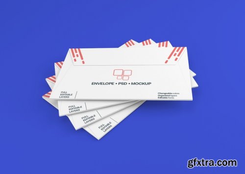 Realistic envelope mockup