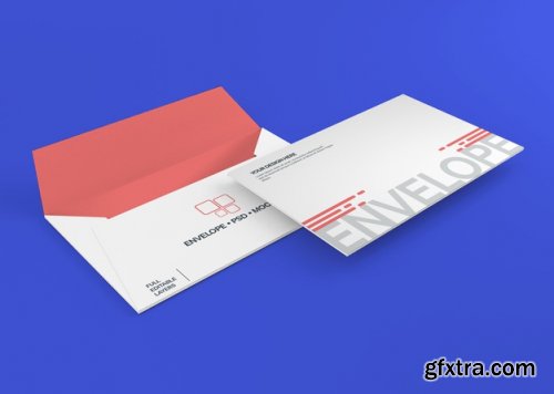 Realistic envelope mockup