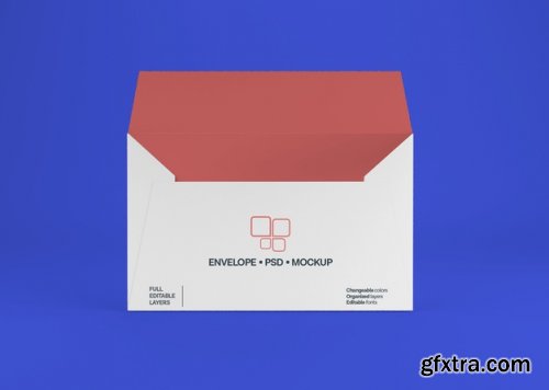 Realistic envelope mockup