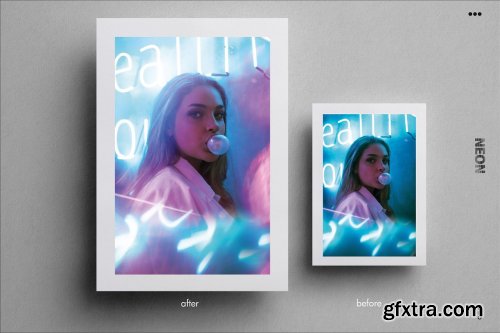 CreativeMarket - NEON | Real Neon Light Leaks & Glows 4998862