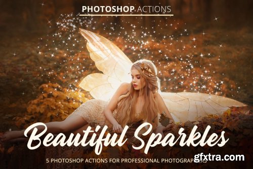 CreativeMarket - Beautiful Sparkles Actions for Ps 4848006