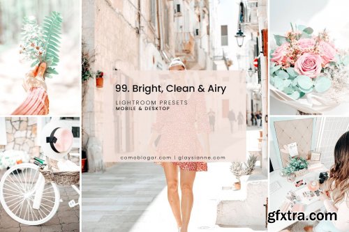 CreativeMarket - 99. Bright, Clean & Airy 4998895