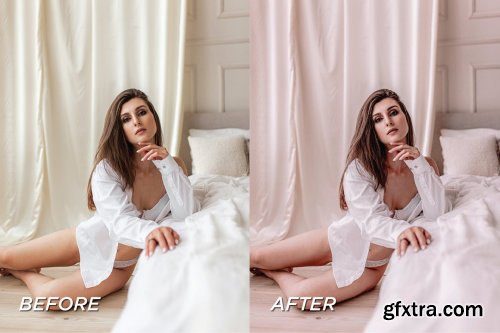 CreativeMarket - 5 Cotton Candy Pink Lightroom Preset 5701534