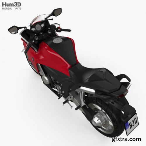 Honda VFR1200F 2015 3D model