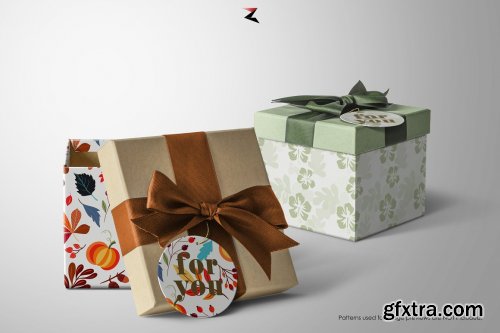 CreativeMarket - Gift Box Mockup 6K 5570092