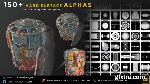 Artstation - 150- Hard SurfaceProp alphas