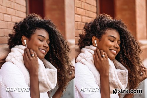 CreativeMarket - 5 Dark Skin Lightroom Presets 5701703