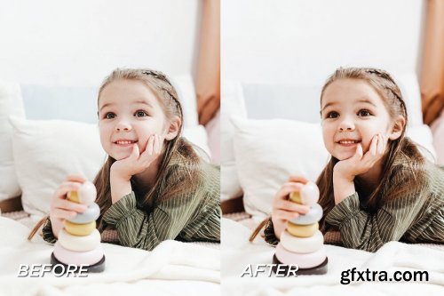 CreativeMarket - 5 Baby Lightroom Presets 5701713