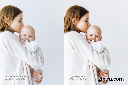 CreativeMarket - 5 Baby Lightroom Presets 5701713