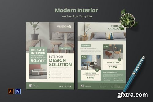 Modern Interior Flyer