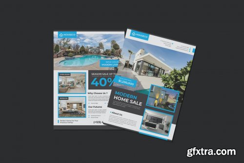 Modern Home Sale Flyer