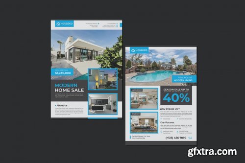 Modern Home Sale Flyer