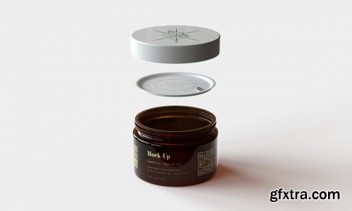 CreativeMarket - Cosmetic | Medical Pot Mock-Up Vol.2 5631853