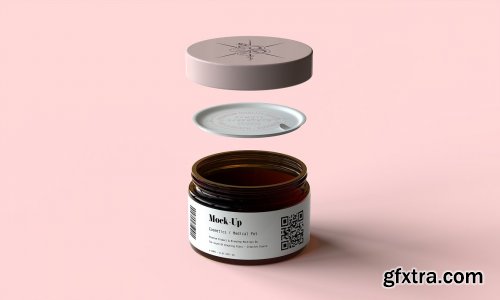 CreativeMarket - Cosmetic | Medical Pot Mock-Up Vol.2 5631853