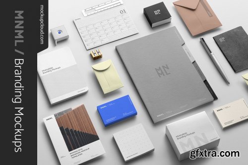 CreativeMarket - MNML / Branding Mockup 5610746