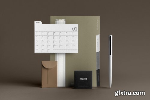 CreativeMarket - MNML / Branding Mockup 5610746