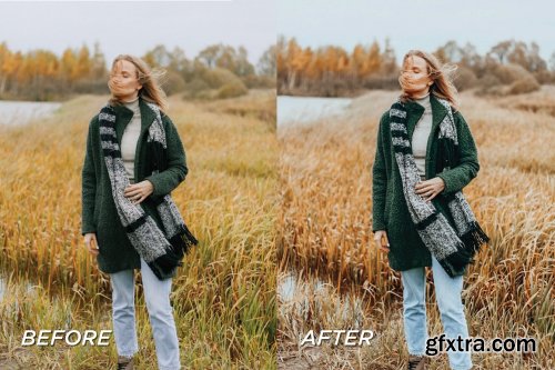 CreativeMarket - 5 Fall Lightroom Presets 5701788