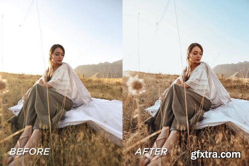 CreativeMarket - 5 Fall Lightroom Presets 5701788