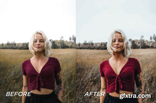 CreativeMarket - 5 Fall Lightroom Presets 5701788