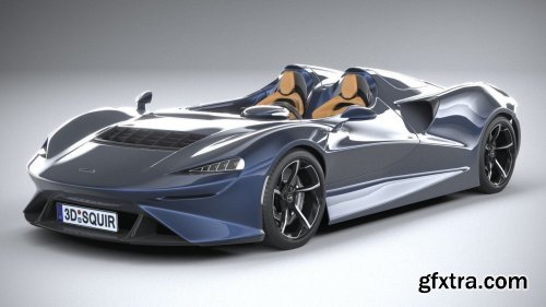 Mclaren Elva 2021 3D model