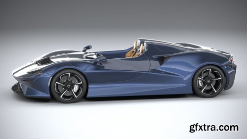 Mclaren Elva 2021 3D model