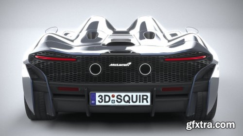 Mclaren Elva 2021 3D model