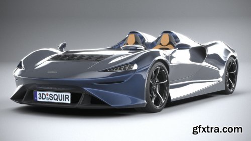 Mclaren Elva 2021 3D model