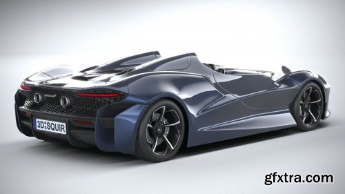 Mclaren Elva 2021 3D model