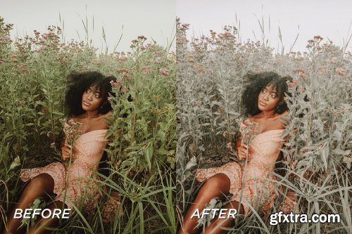 CreativeMarket - 5 Green Lightroom Presets 5701761