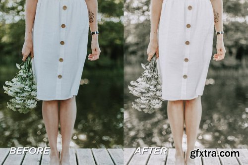 CreativeMarket - 5 Green Lightroom Presets 5701761