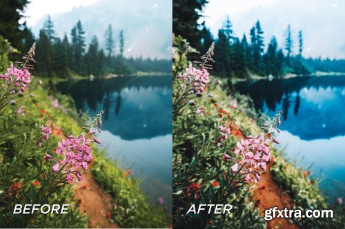 CreativeMarket - 5 Travel Lightroom Presets 5701794