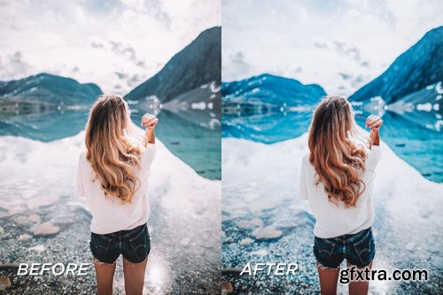 CreativeMarket - 5 Travel Lightroom Presets 5701794