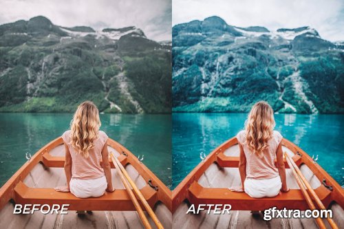 CreativeMarket - 5 Travel Lightroom Presets 5701794