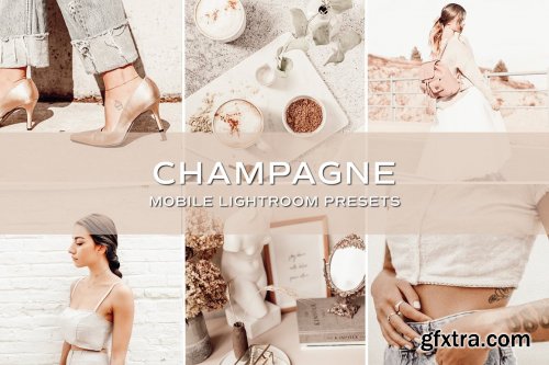 CreativeMarket - 5 Champagne Lightroom Presets 5701806