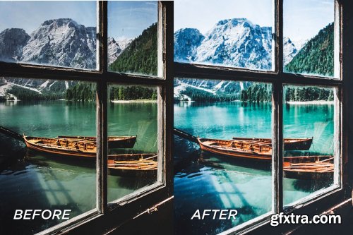 CreativeMarket - 5 Travel Lightroom Presets 5701794