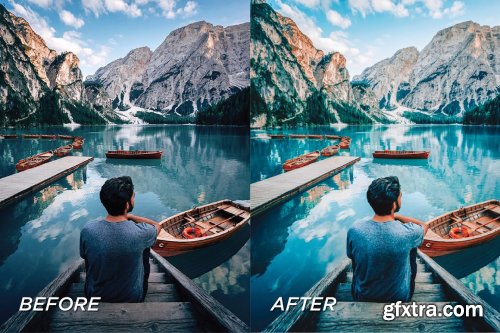 CreativeMarket - 5 Travel Lightroom Presets 5701794