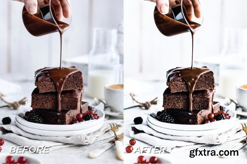 CreativeMarket - 5 Bright Food Lightroom Presets 5701806