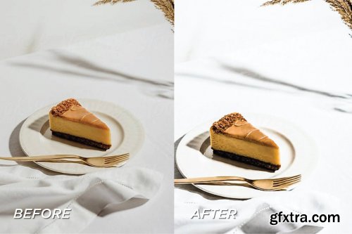 CreativeMarket - 5 Bright Food Lightroom Presets 5701806