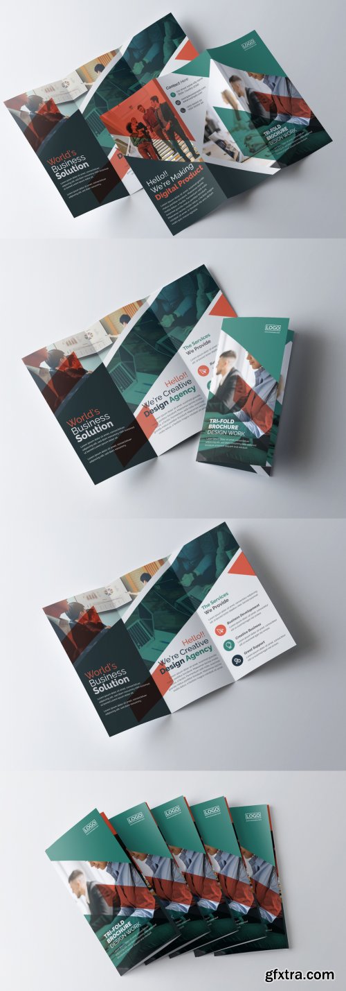 Multipurpose Trifold Brochure Layout 399620054