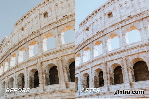 CreativeMarket - 5 Italy Lightroom Presets 5699006