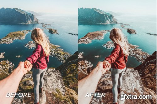 CreativeMarket - 5 Nordic Lightroom Presets 5698933