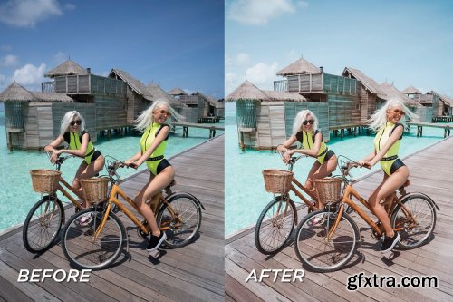 CreativeMarket - 5 Maldives Lightroom Presets 5699069