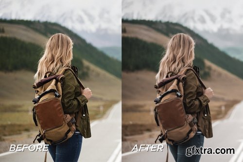 CreativeMarket - 5 Road Trip Lightroom Presets 5699055