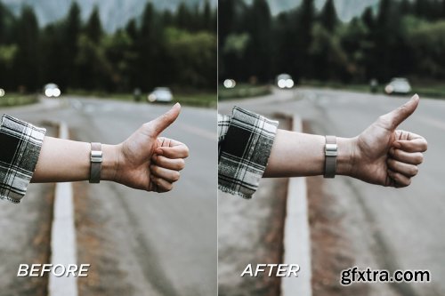 CreativeMarket - 5 Road Trip Lightroom Presets 5699055