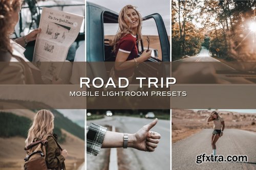 CreativeMarket - 5 Road Trip Lightroom Presets 5699055