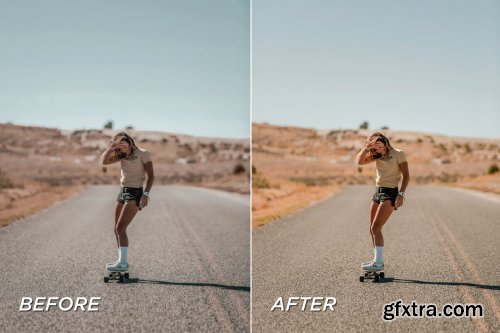 CreativeMarket - 5 Road Trip Lightroom Presets 5699055