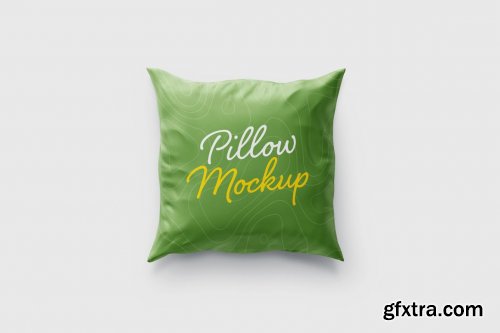 CreativeMarket - Pillow Cover Mockup Set | Textile 5715540