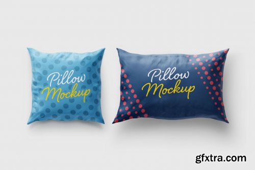 CreativeMarket - Pillow Cover Mockup Set | Textile 5715540